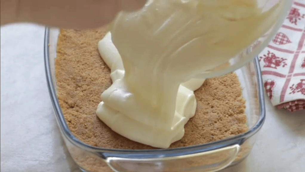 preparing the batter