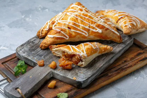 Puff Pastry Apple Turnovers