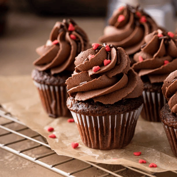 Small Batch Chocolate Cupcakes