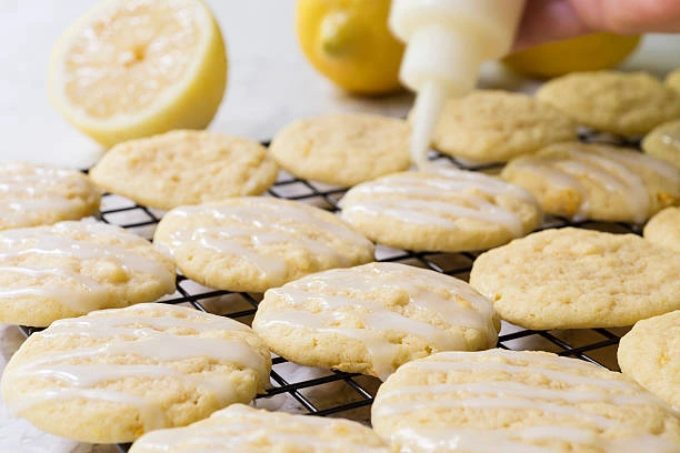 Glazed Lemon Cookies