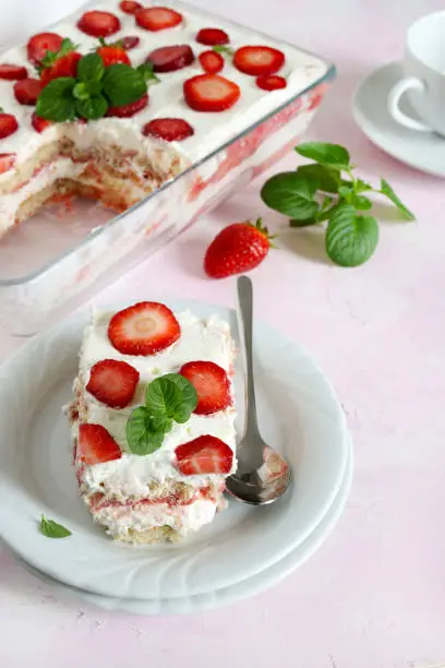 Strawberry Tiramisu