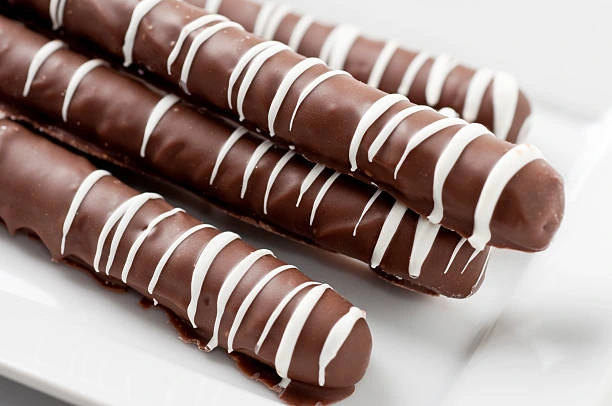 Chocolate Covered Pretzel Rods